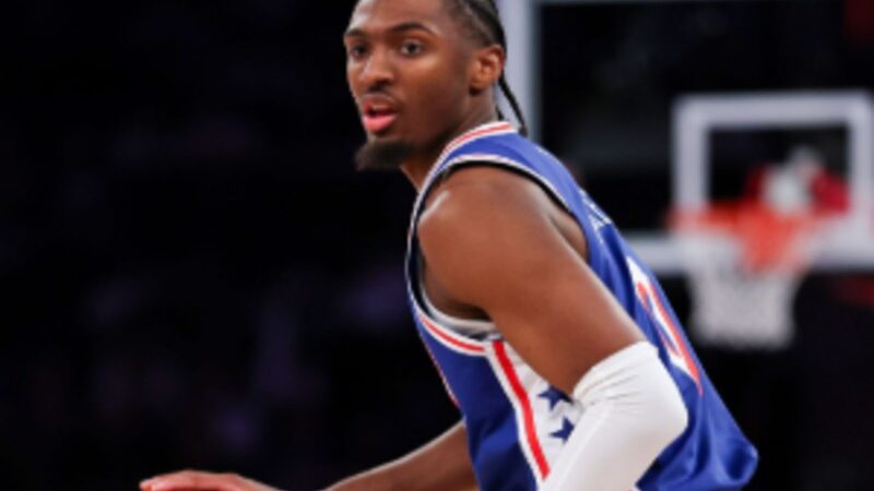 Tyrese Maxey Sixers History